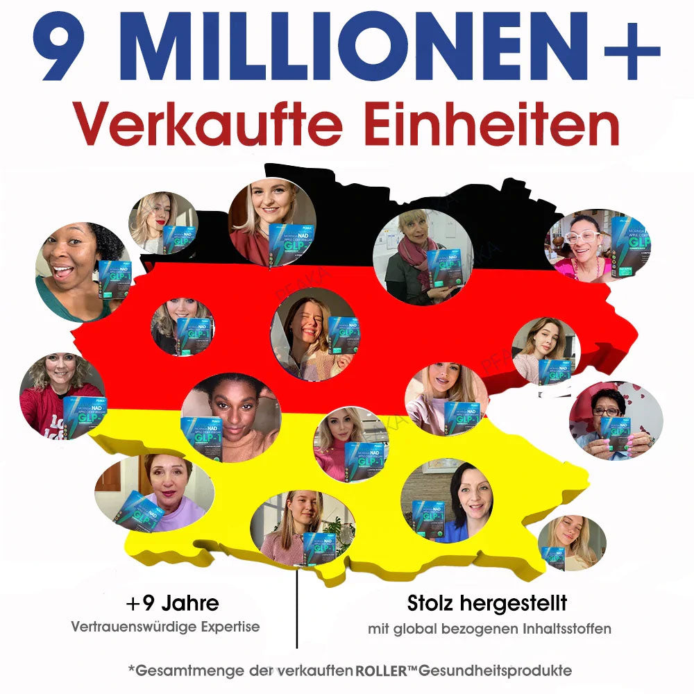 ROLLER™ GLP-1 Abnehm-Perlen – Mit NAD+, Moringa & Keto für schnelle, natürliche Ergebnisse.