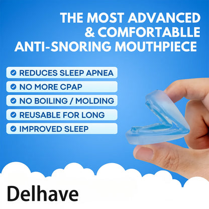 Delhave® The Quiet Anti-Snoring Mouthpiece Universal Size