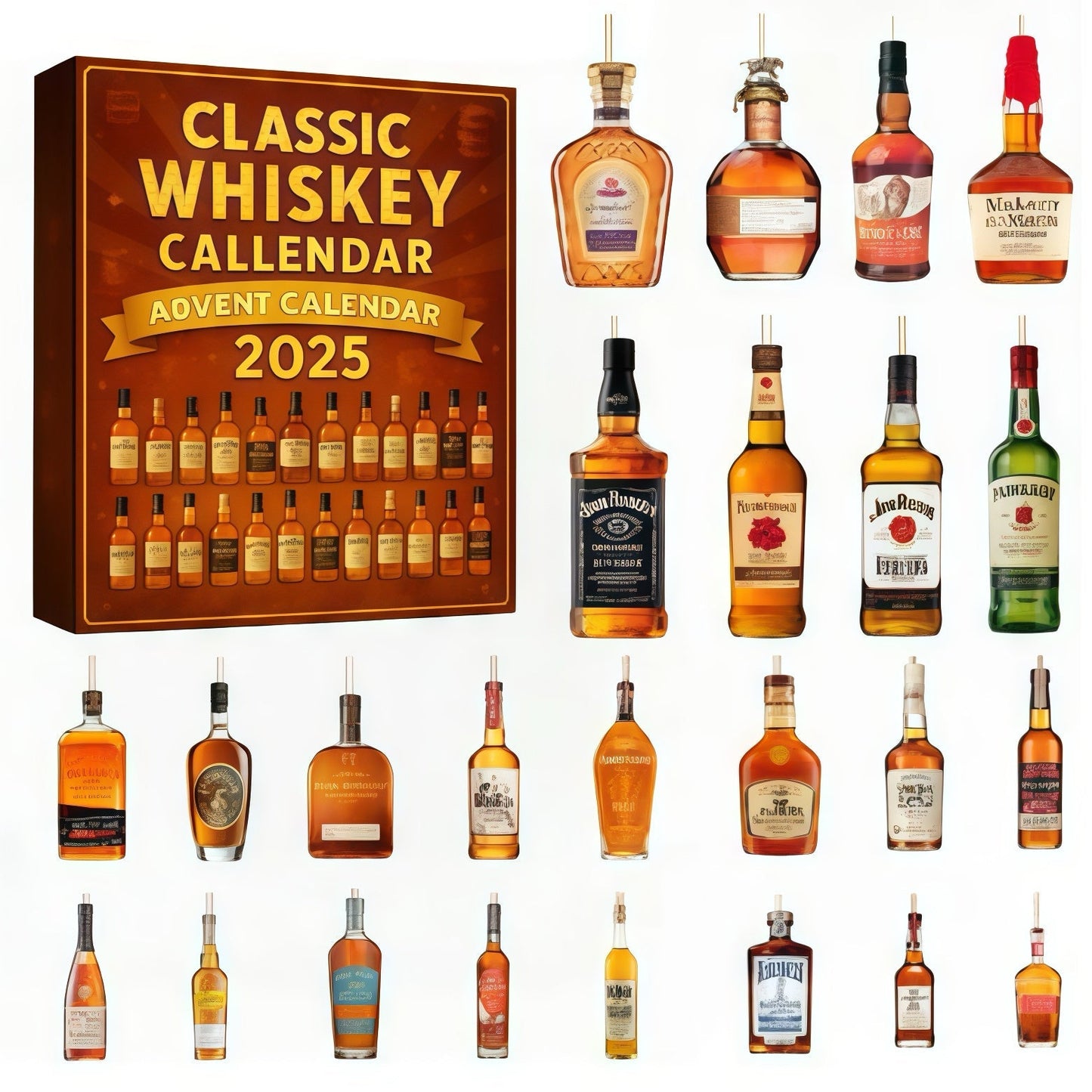 🔥Buy 2+ get free shipping🔥 2025 Whiskey Advent Calendar