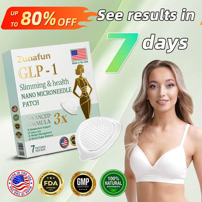 Zunafun® GLP-1 Nano-Microneedle Patch