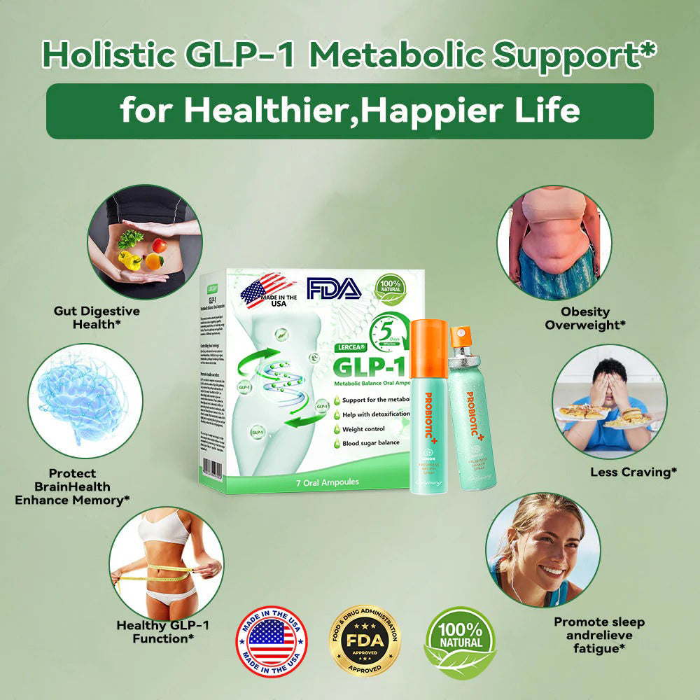 Zunafun® GLP-1 Slimming & Breath Fresh Spray | Appetite Control + Blood Sugar Balance + Fresh Breath