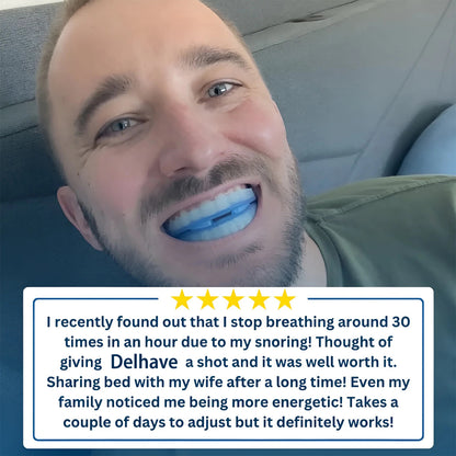 Delhave® The Quiet Anti-Snoring Mouthpiece Universal Size