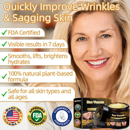 🔥FDA Approved:  Bee Venom Skin Restoration Cream — 🔥Limited Time 80% OFF🔥