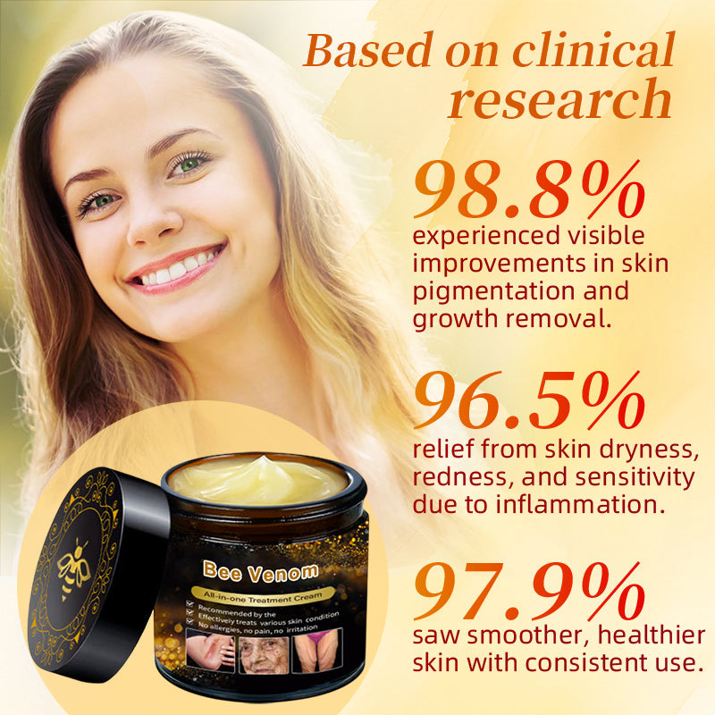 🔥FDA Approved:  Bee Venom Skin Restoration Cream — 🔥Limited Time 80% OFF🔥