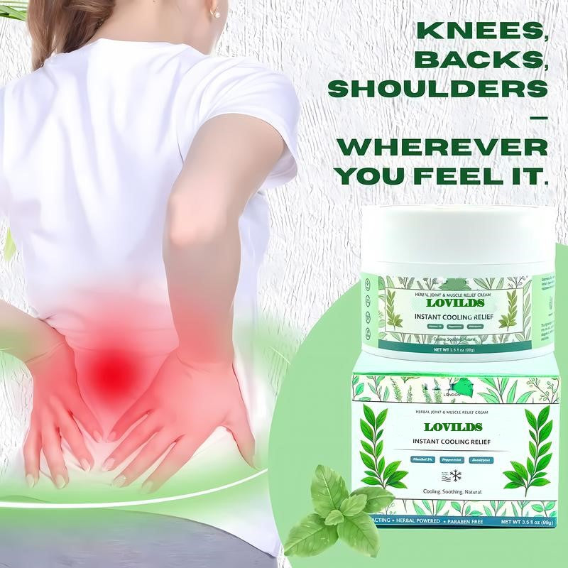 [Flash Sales] 3% Menthol PainRelief Balm-Cooling Soothing Ointment for Muscle Aches, Joint Discomfort, Headaches,and Minor Pains