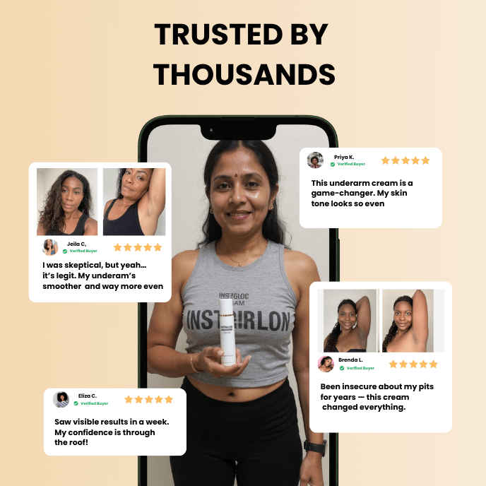 Niacinamide + Tea Tree Underarm Cream — Brightens Skin & Treats Odor at the Source