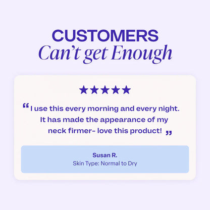 GOPUCE Miracle Neck Cream: Erase "Turkey Neck" & "Tech Neck" Lines Visible Lift & Smoothness in 4 Weeks