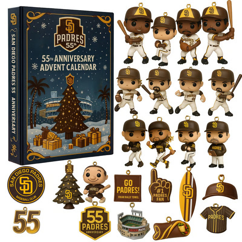 🔥Buy 2+ get free shipping🔥 2025 Officially Licensed MLB Team Collector’s Edition Advent Calendar