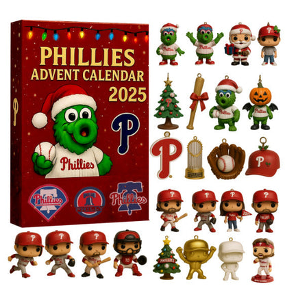 🔥Buy 2+ get free shipping🔥 2025 Officially Licensed MLB Team Collector’s Edition Advent Calendar