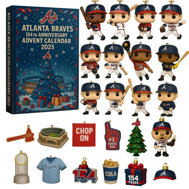🔥Buy 2+ get free shipping🔥 2025 Officially Licensed MLB Team Collector’s Edition Advent Calendar