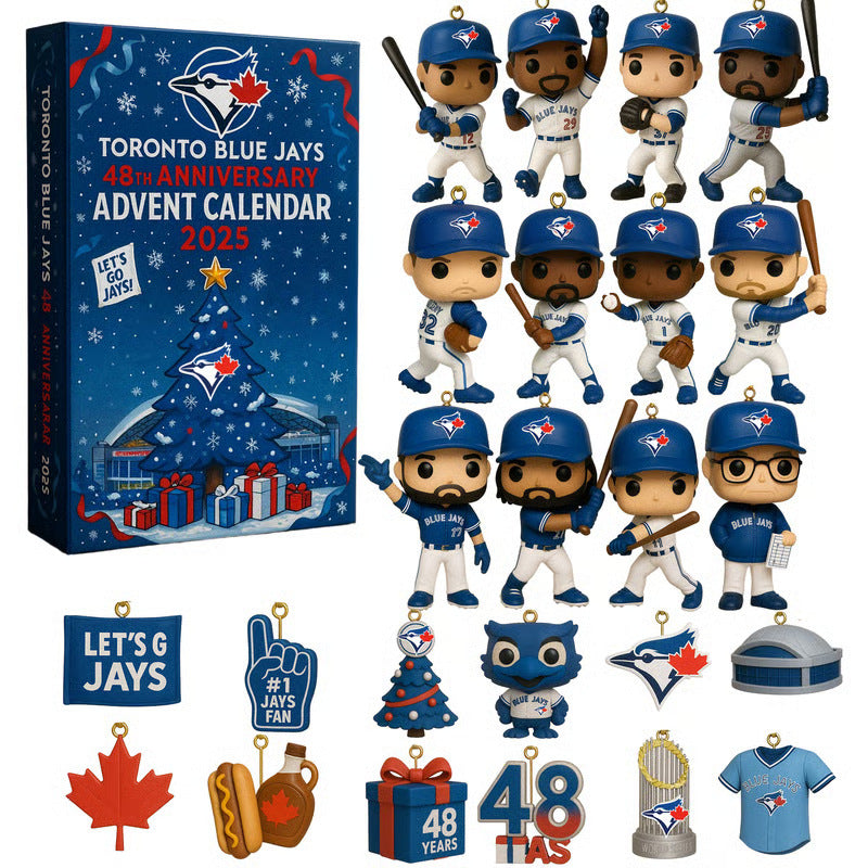 🔥Buy 2+ get free shipping🔥 2025 Officially Licensed MLB Team Collector’s Edition Advent Calendar