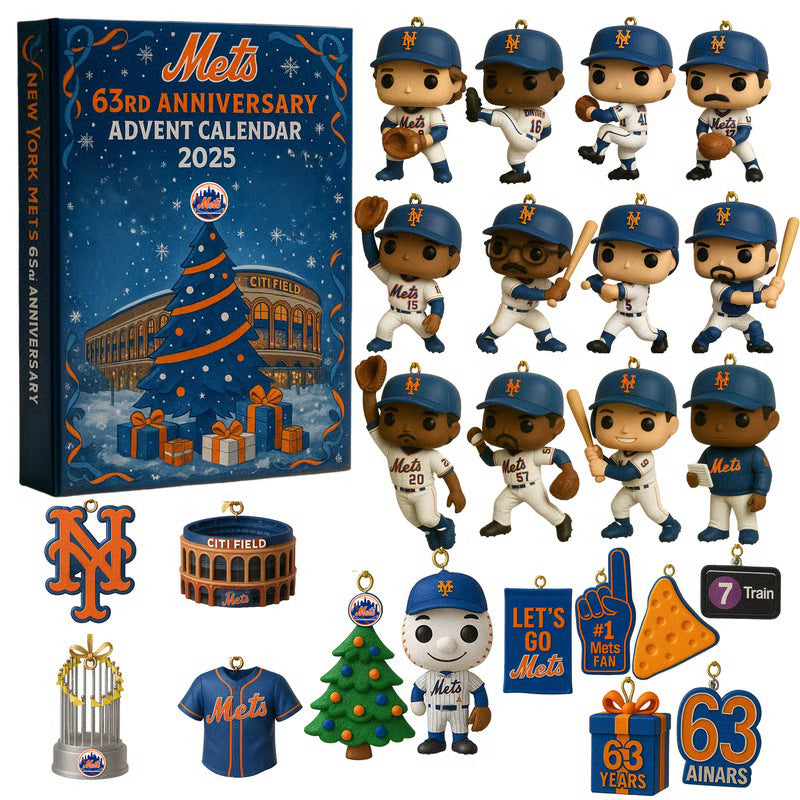 🔥Buy 2+ get free shipping🔥 2025 Officially Licensed MLB Team Collector’s Edition Advent Calendar