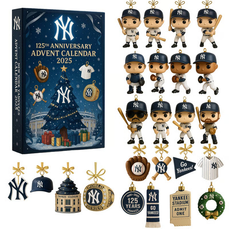 🔥Buy 2+ get free shipping🔥 2025 Officially Licensed MLB Team Collector’s Edition Advent Calendar