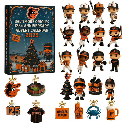 🔥Buy 2+ get free shipping🔥 2025 Officially Licensed MLB Team Collector’s Edition Advent Calendar